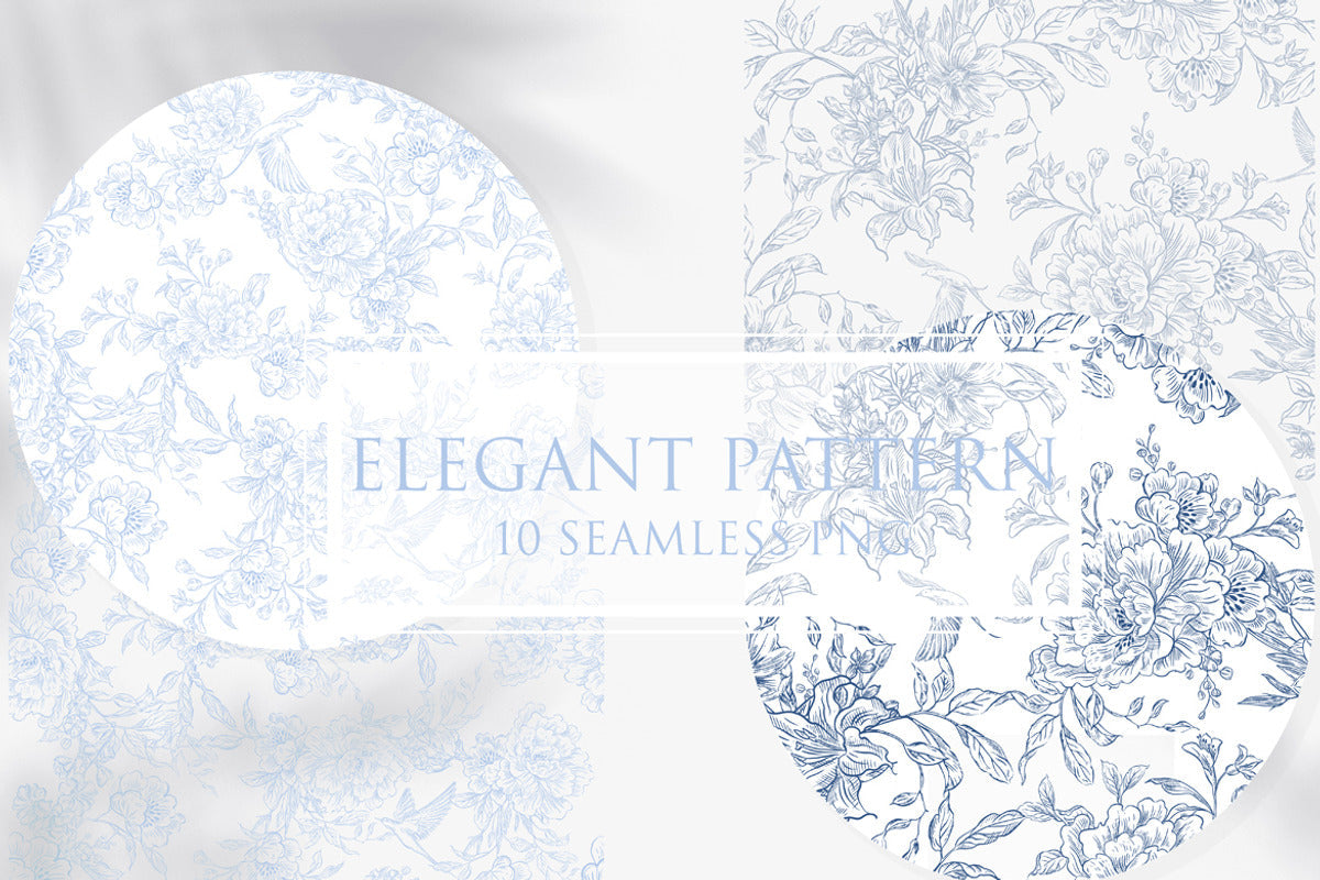 Graphic Blue Wedding Collection