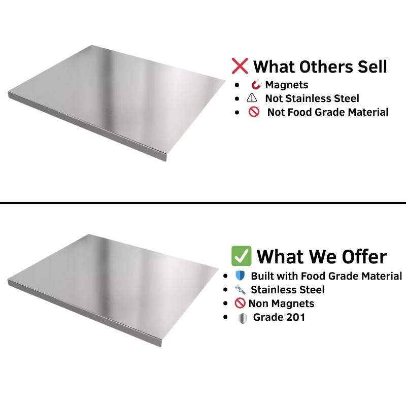 Stainless-Steel Cutting Board