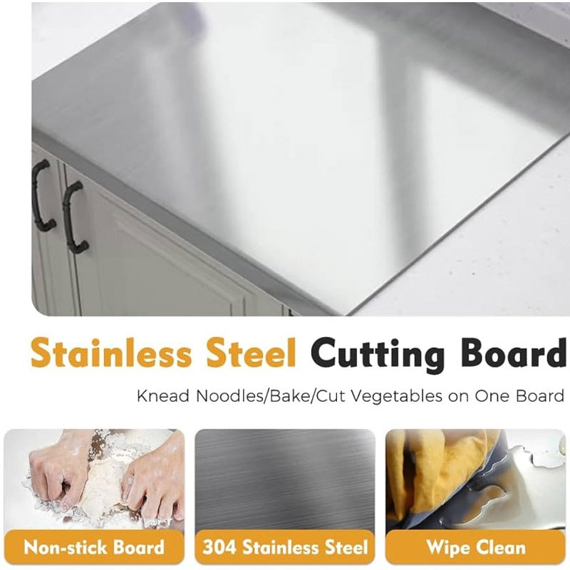 Stainless-Steel Cutting Board